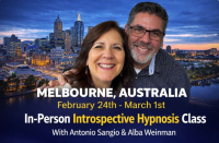 LIVE 6-Day Introspective Hypnosis Course - Melbourne, AUSTRALIA- Alba Weinman & Antonio Sangio FEB 2026